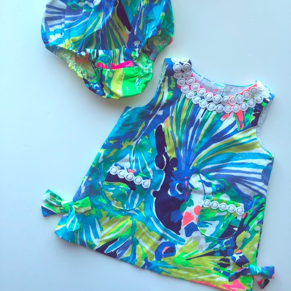 Lilly Pulitzer Other - Baby Lilly Cotton Shift Dress